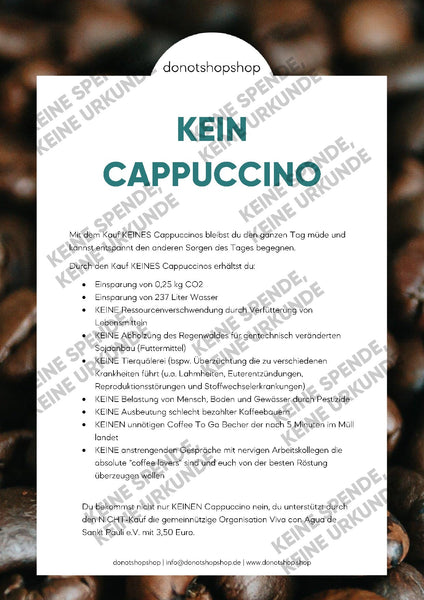 KEIN Cappuccino - donotshopshop